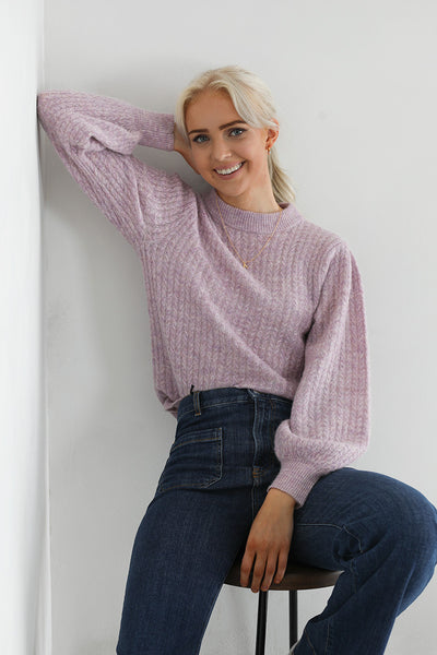 Mel sweater & St Monica jeans
